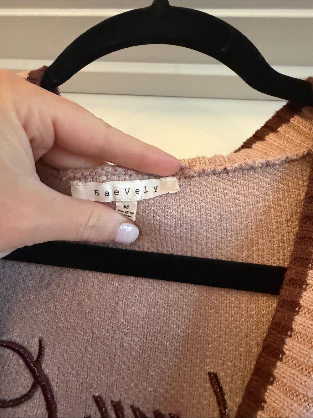Found My Cowboy Pink Knit Cardigan - Picture 7 of 7